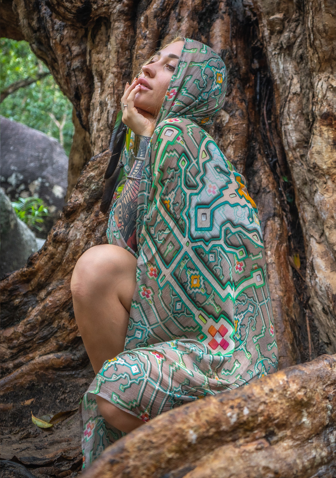 Scarf / Pareo Bamboo - HUIRRARIKA