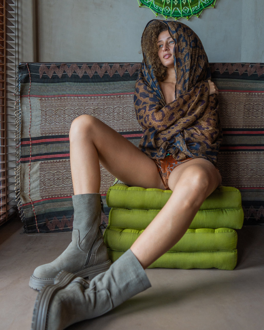 Scarf / Pareo Bamboo - LEOPARDUS