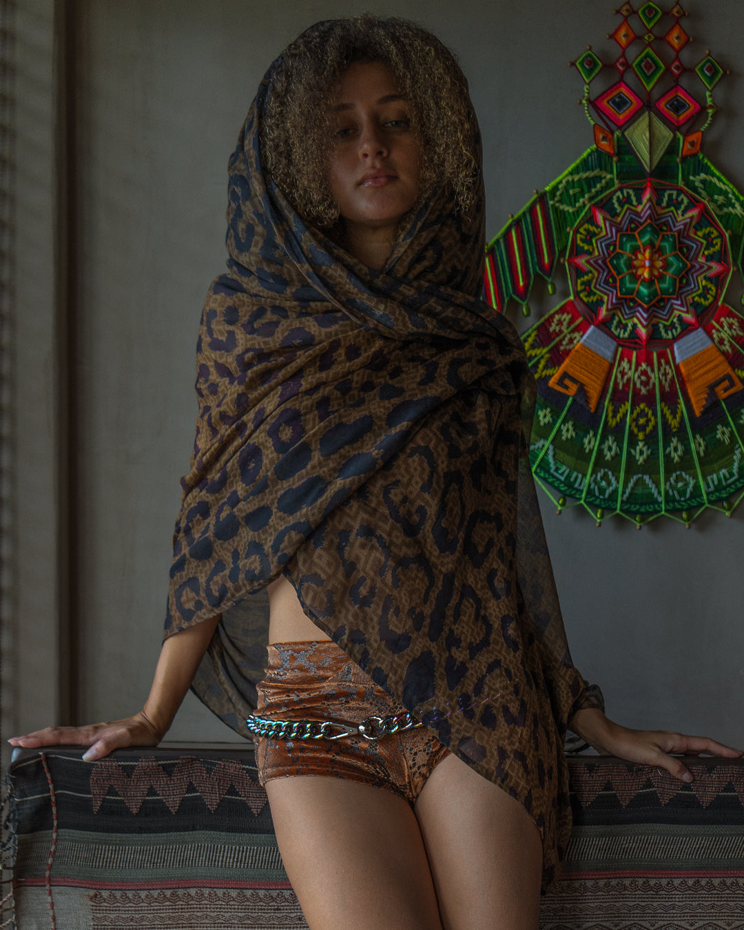 Scarf / Pareo Bamboo - LEOPARDUS