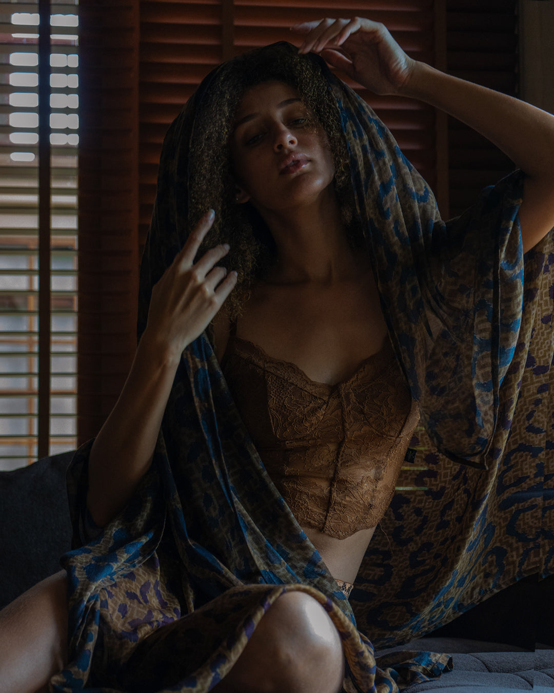 Scarf / Pareo Bamboo - LEOPARDUS