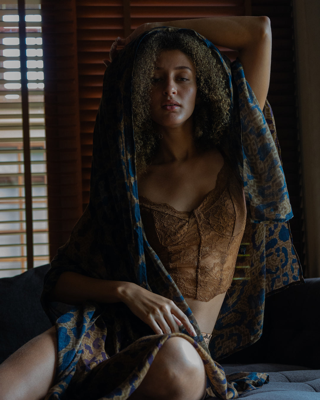 Scarf / Pareo Bamboo - LEOPARDUS