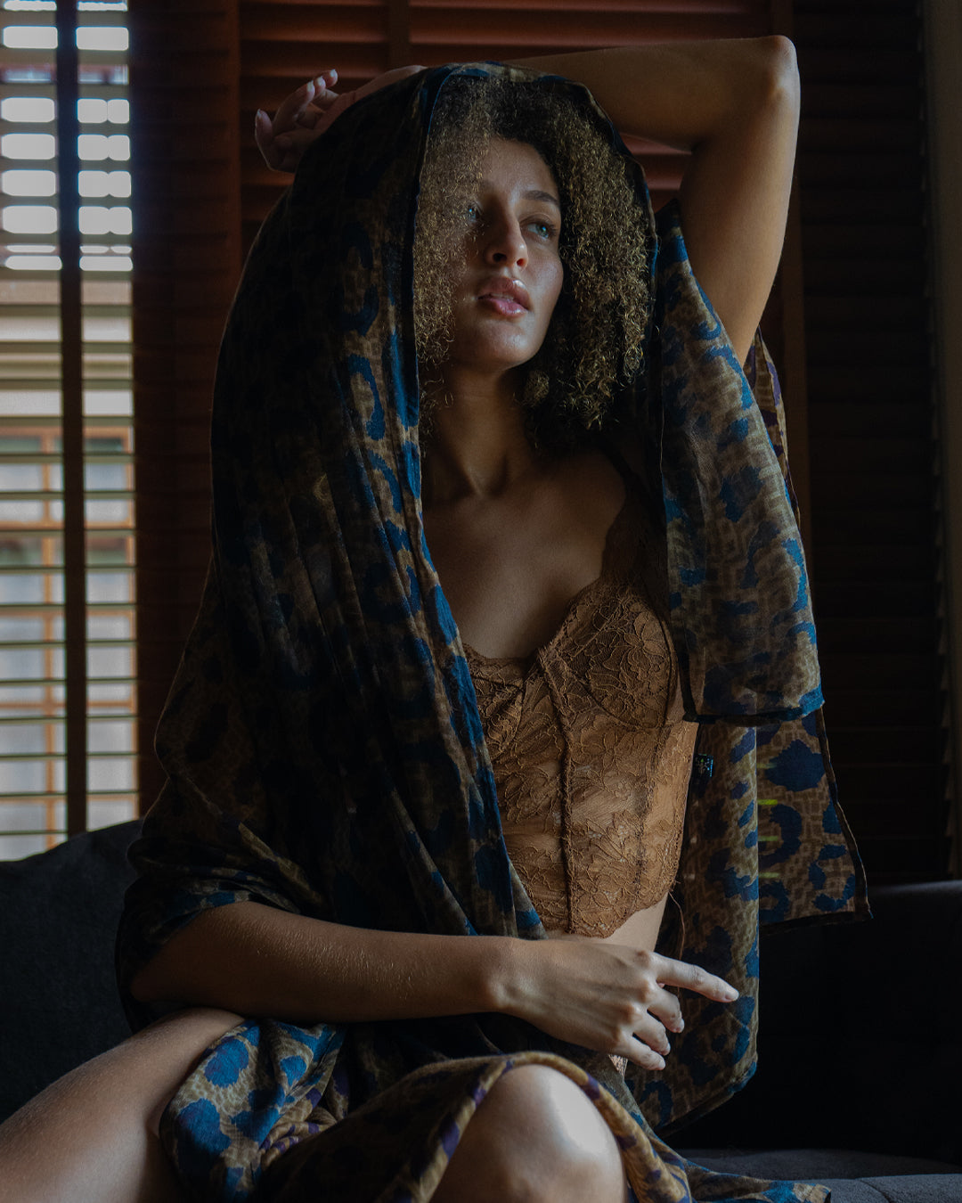 Scarf / Pareo Bamboo - LEOPARDUS
