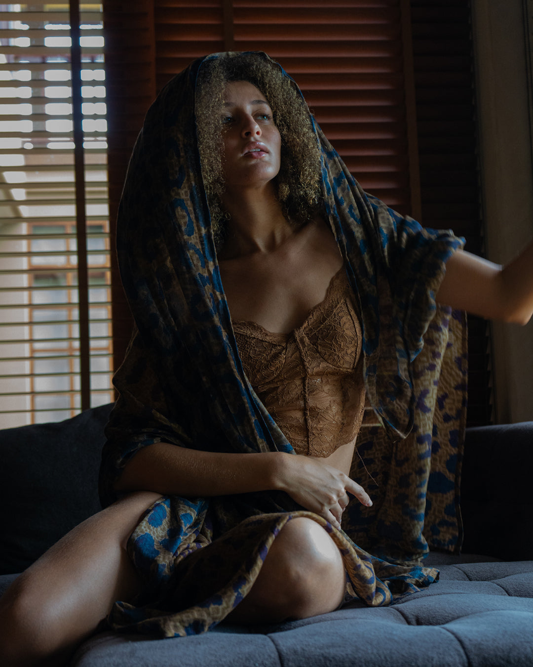 Scarf / Pareo Bamboo - LEOPARDUS