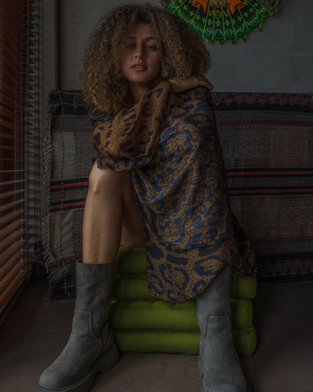 Scarf / Pareo Bamboo - LEOPARDUS