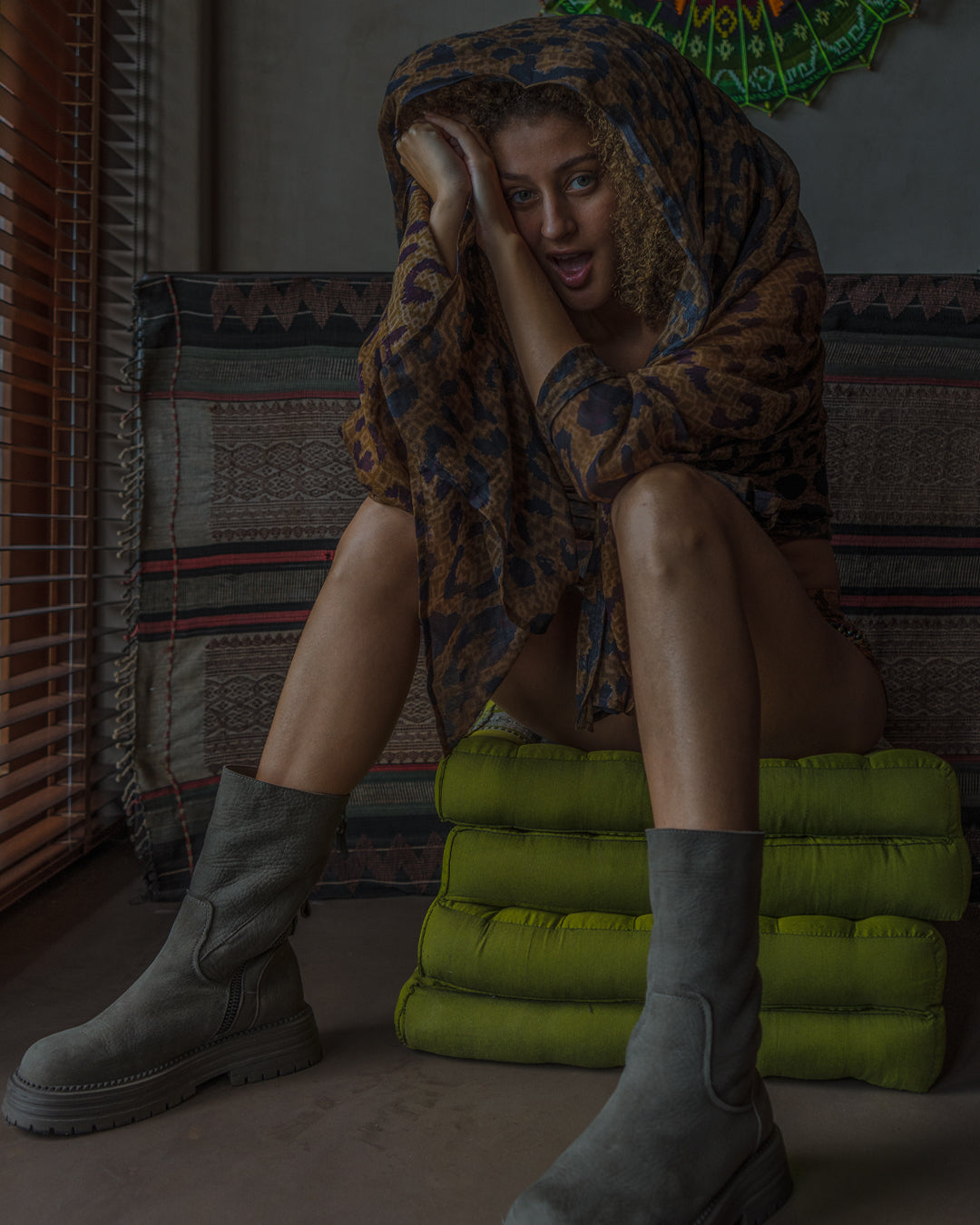 Scarf / Pareo Bamboo - LEOPARDUS