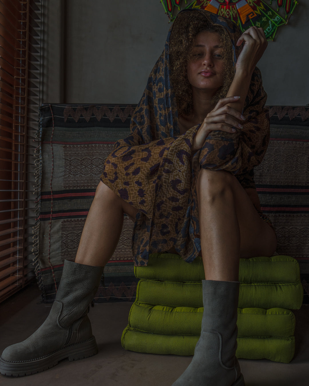 Scarf / Pareo Bamboo - LEOPARDUS