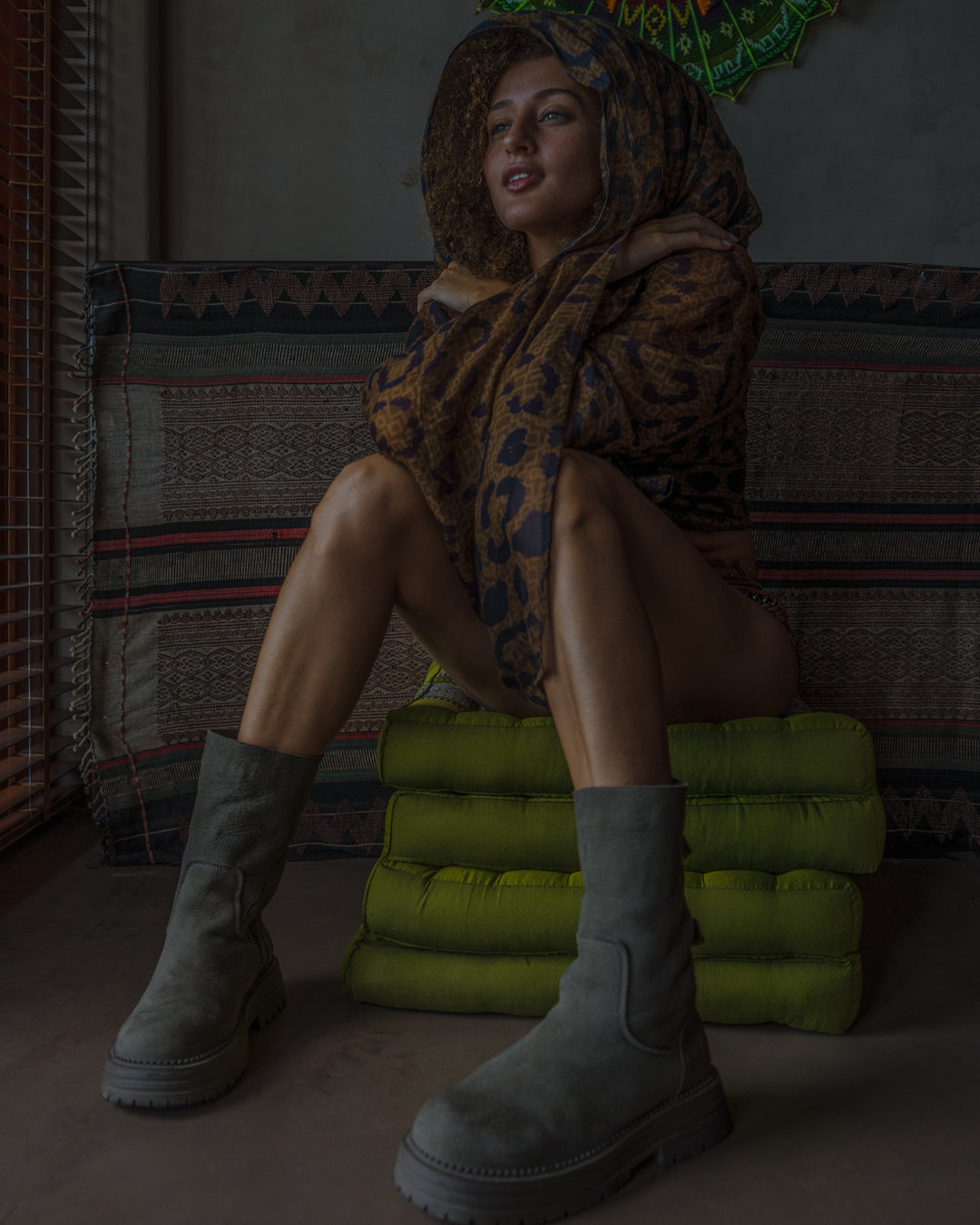 Scarf / Pareo Bamboo - LEOPARDUS