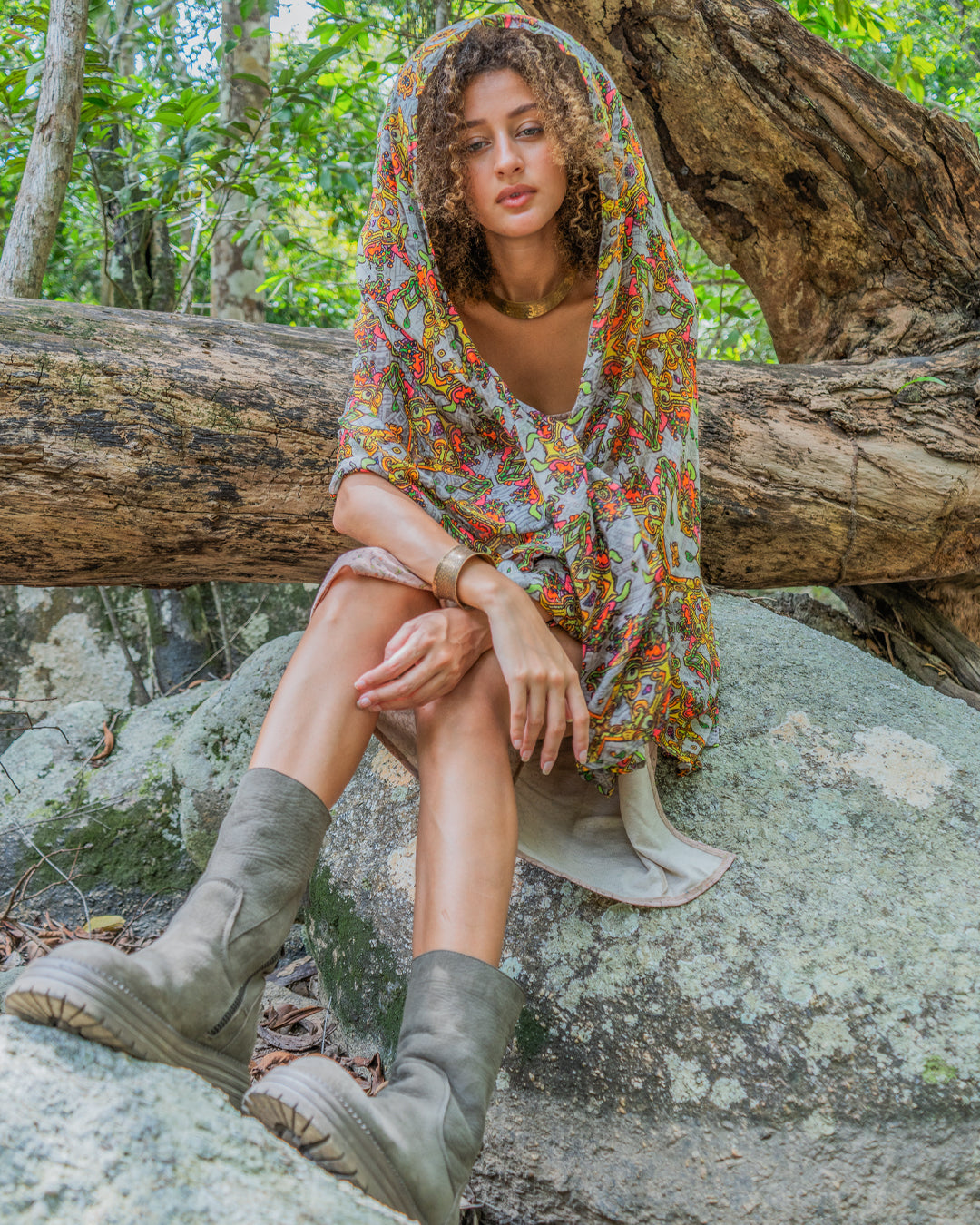 Scarf / Pareo Bamboo - PAKAL'S GOLD