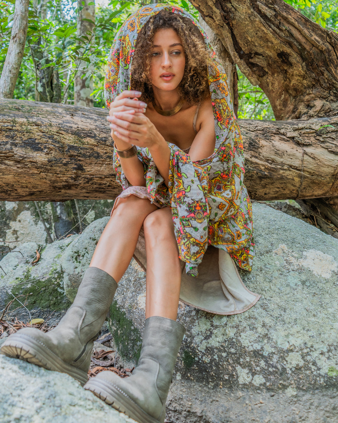 Scarf / Pareo Bamboo - PAKAL'S GOLD