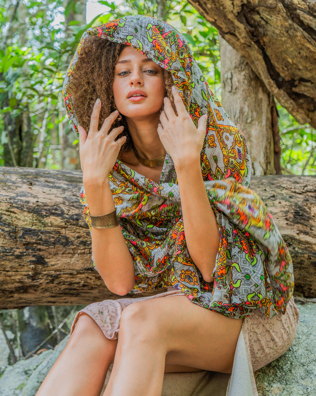 Scarf / Pareo Bamboo - PAKAL'S GOLD