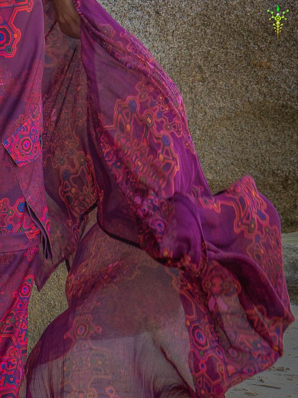 Scarf / Pareo Bamboo - PINK DEMETRIO