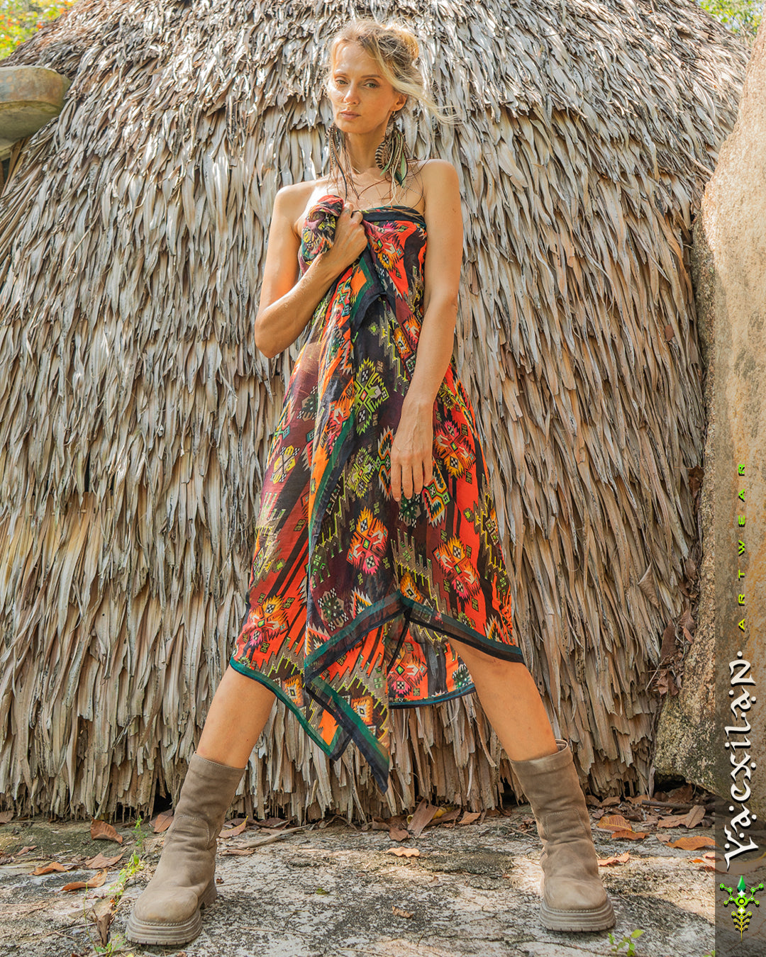 Scarf / Pareo Bamboo - FIREBRIDS