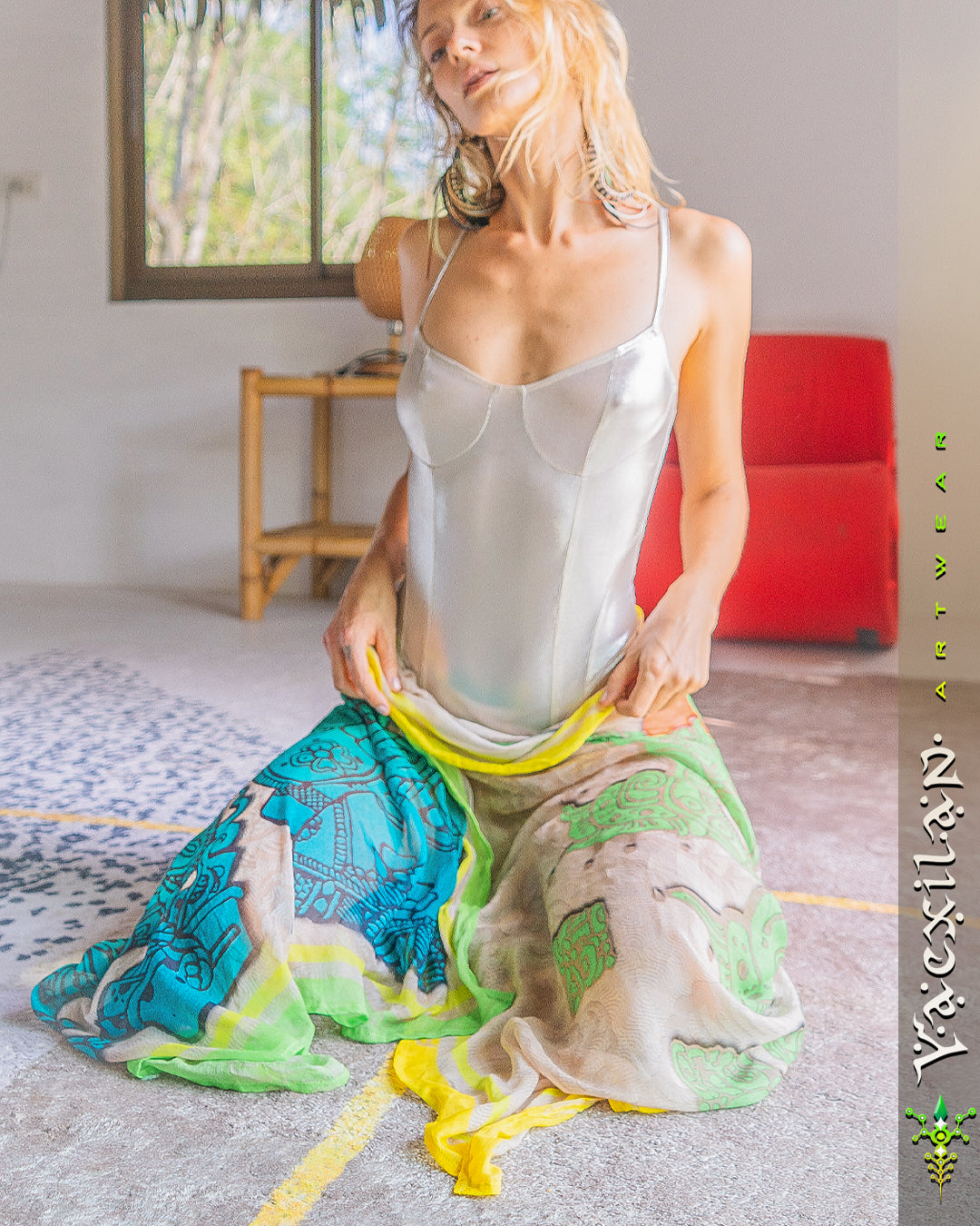 Scarf / Pareo Bamboo - JADEMAYANS SUNSET