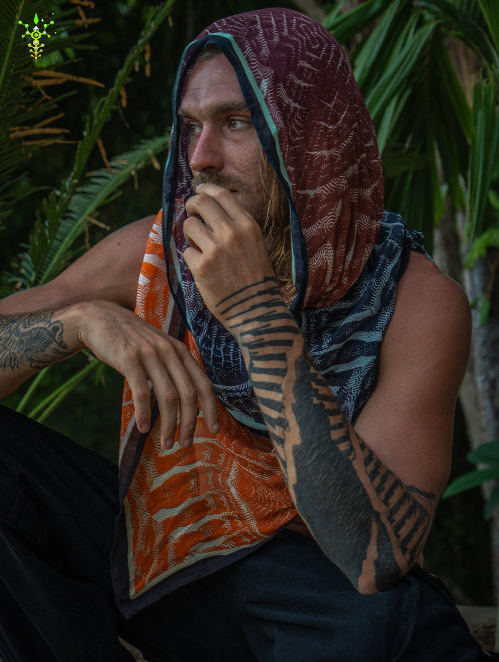 Scarf / Pareo Bamboo - SANDOKAN LAVA