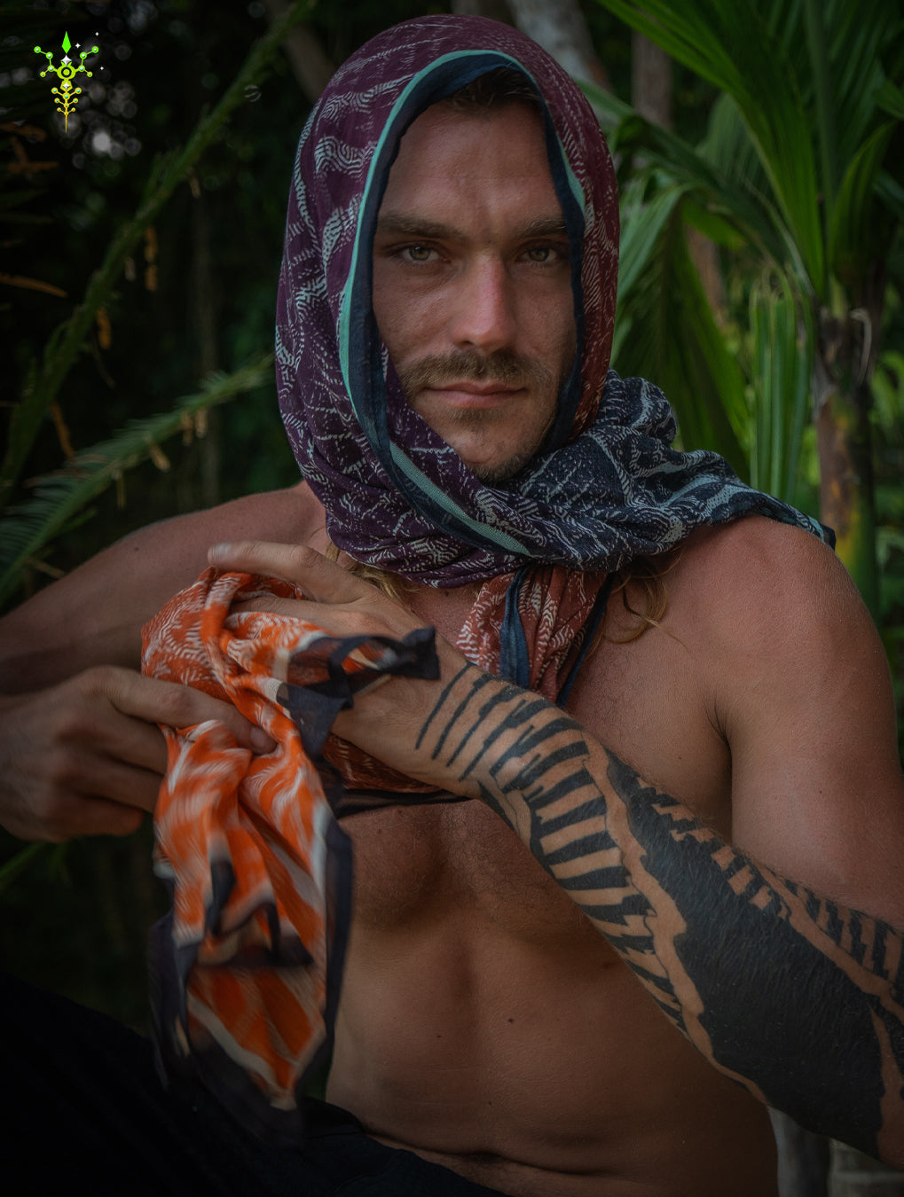 Scarf / Pareo Bamboo - SANDOKAN LAVA