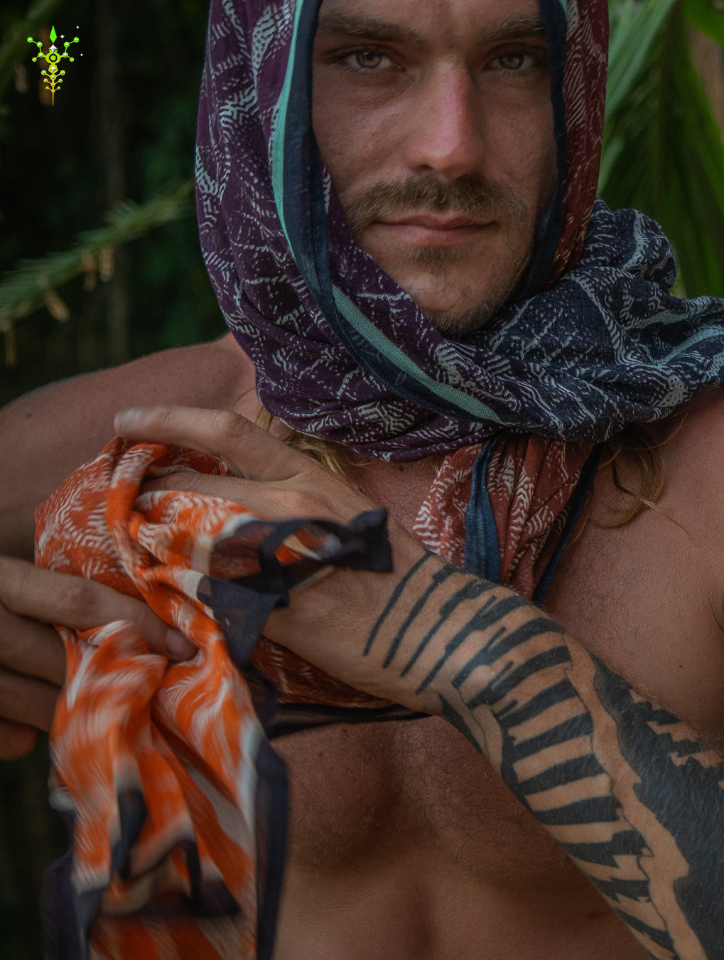 Scarf / Pareo Bamboo - SANDOKAN LAVA