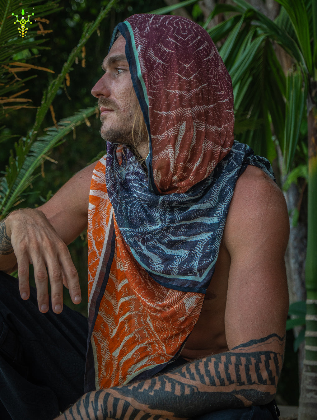 Scarf / Pareo Bamboo - SANDOKAN LAVA