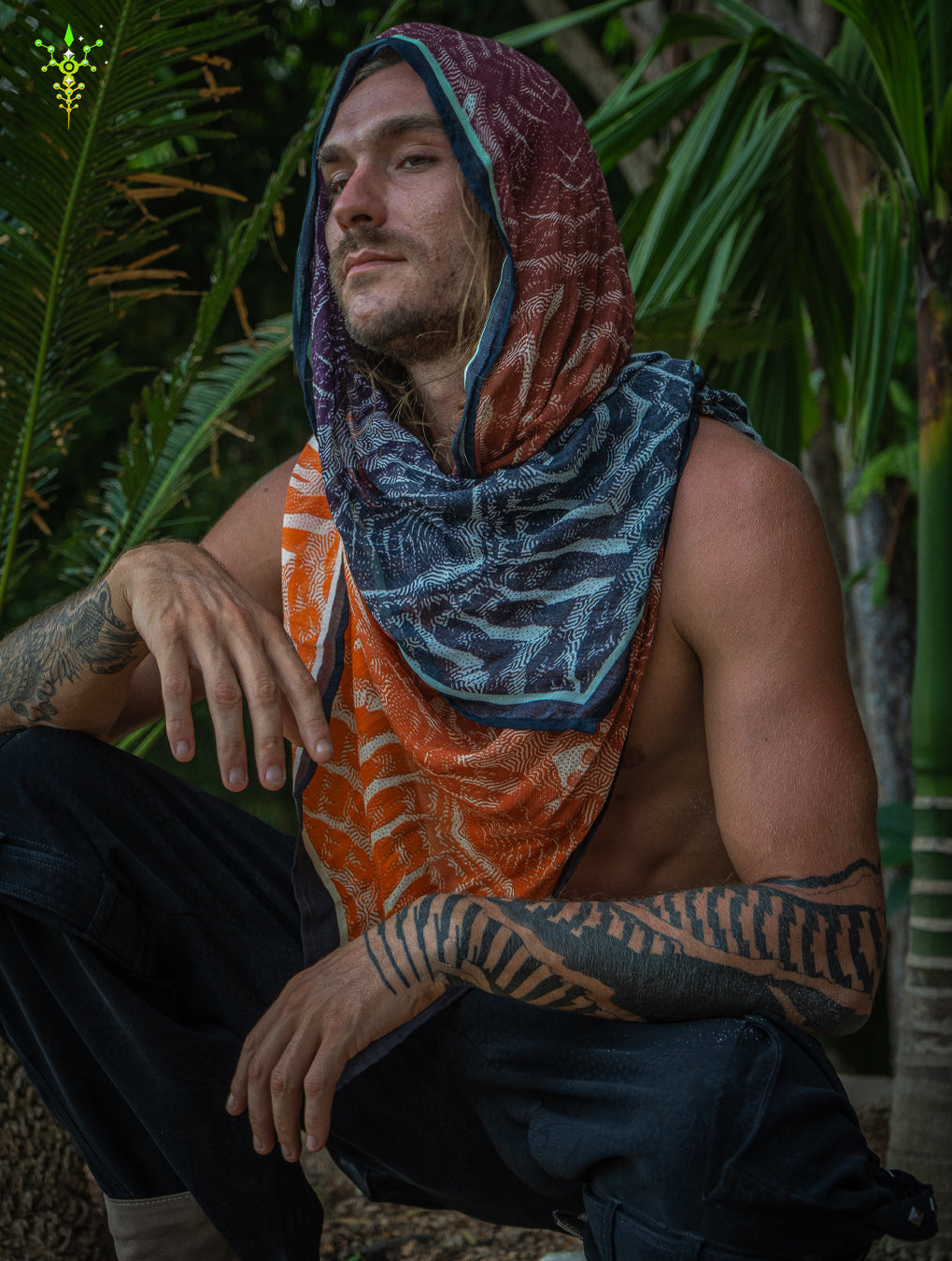 Scarf / Pareo Bamboo - SANDOKAN LAVA