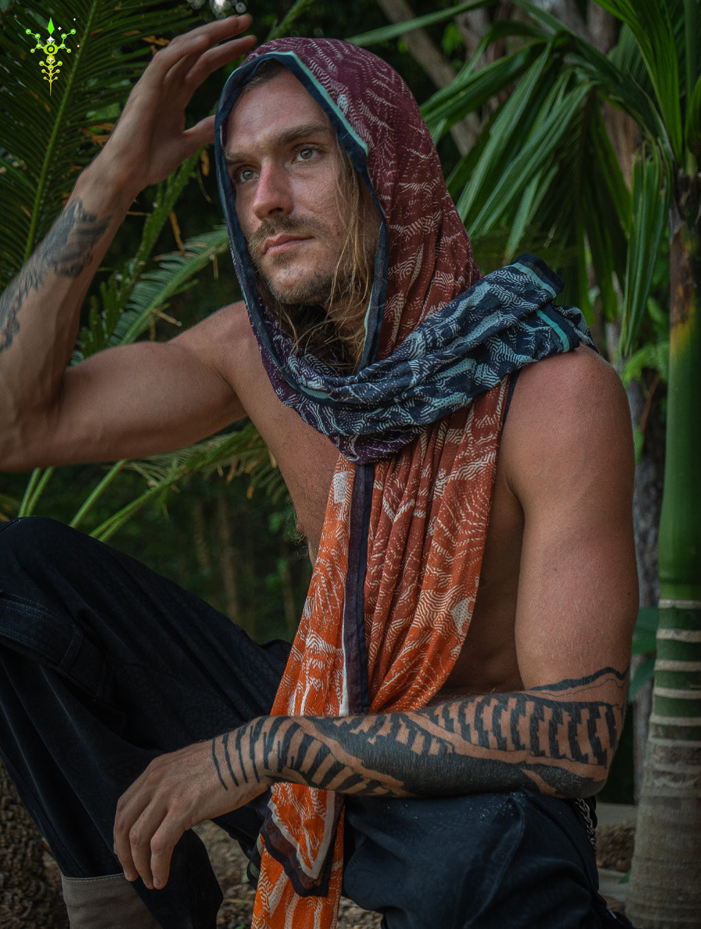 Scarf / Pareo Bamboo - SANDOKAN LAVA