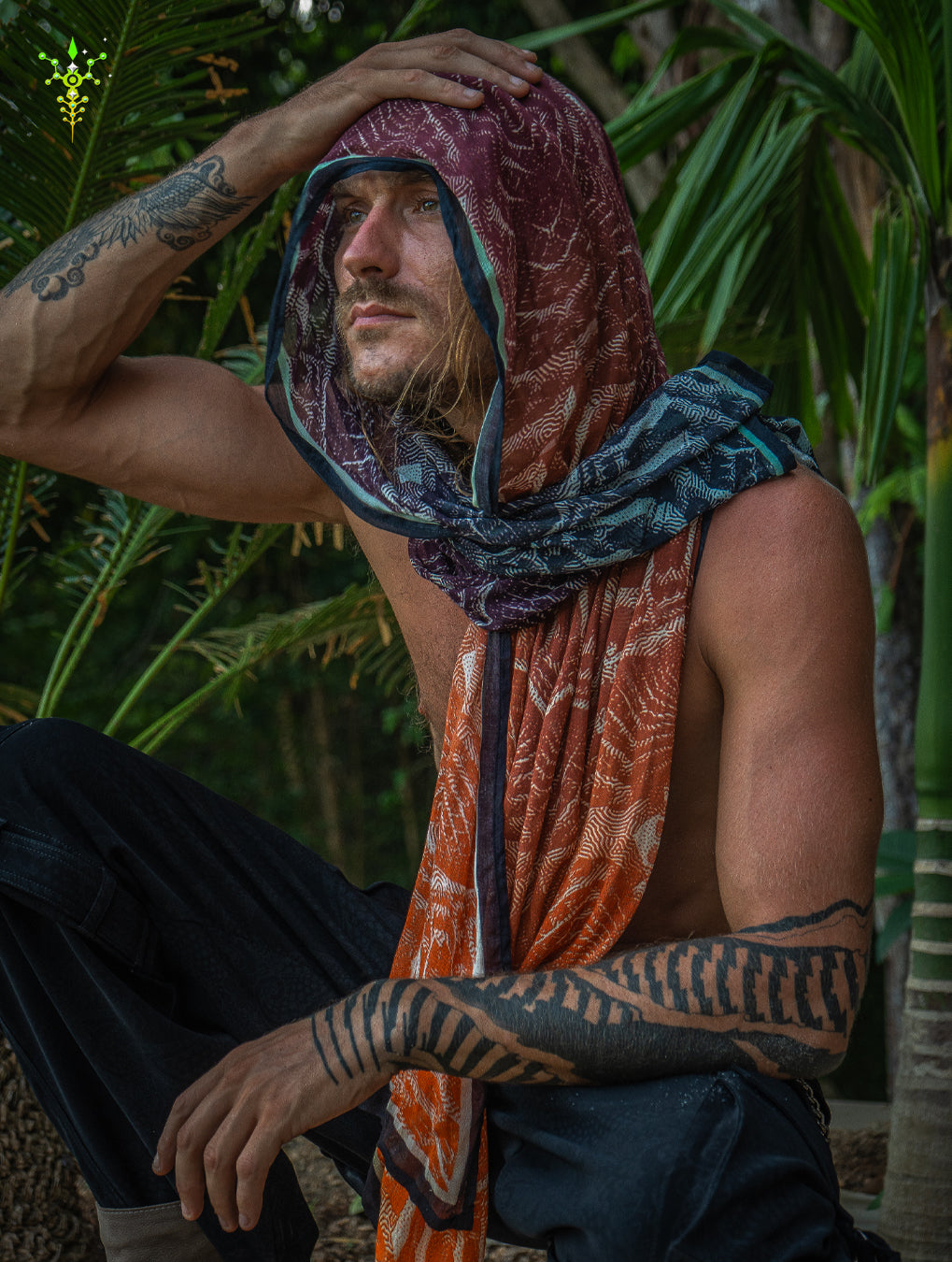 Scarf / Pareo Bamboo - SANDOKAN LAVA
