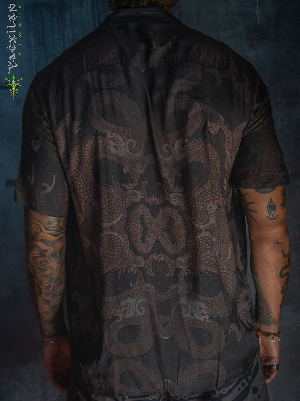 Shirt Men Half Sleeves / Bamboo - DRAGONSKIN