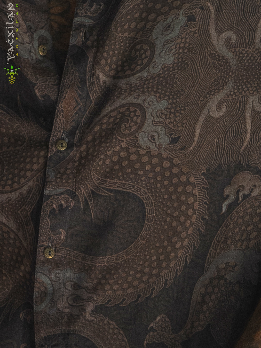 Shirt Men Half Sleeves / Bamboo - DRAGONSKIN