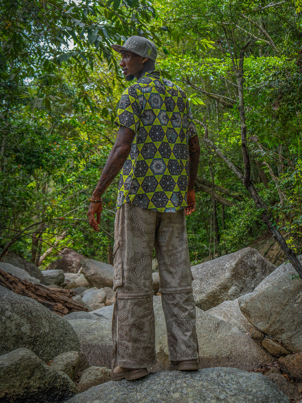 Shirt Men Half Sleeves / Bamboo - FLOWAW