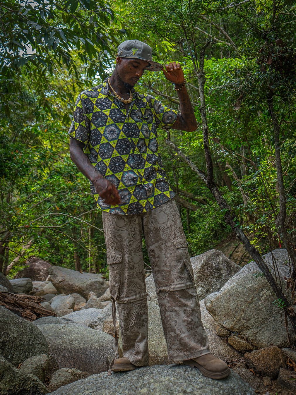 Shirt Men Half Sleeves / Bamboo - FLOWAW