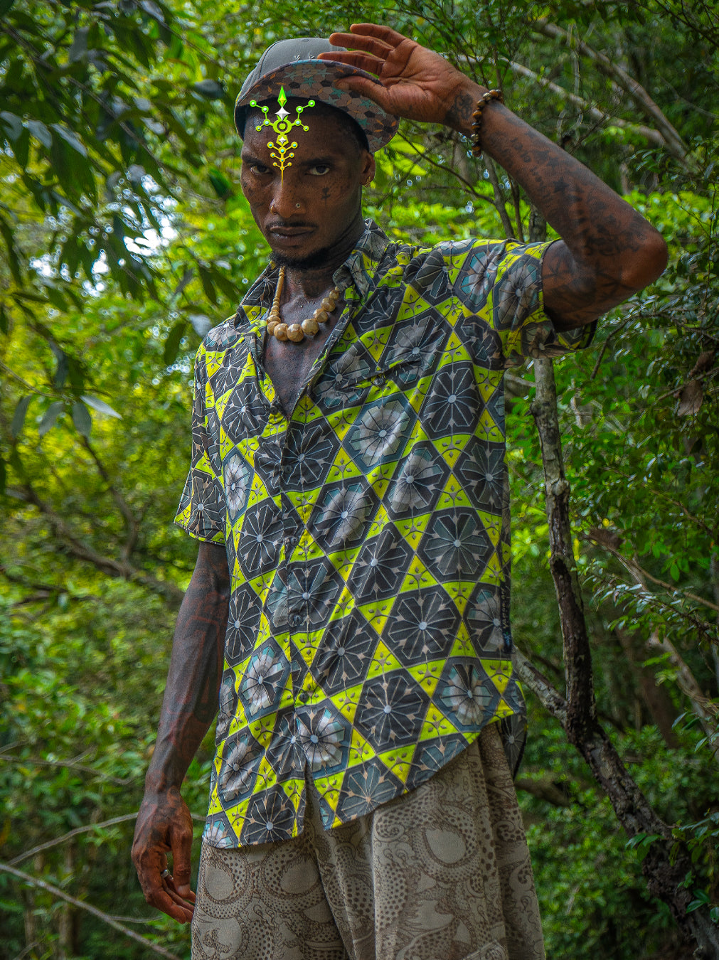 Shirt Men Half Sleeves / Bamboo - FLOWAW