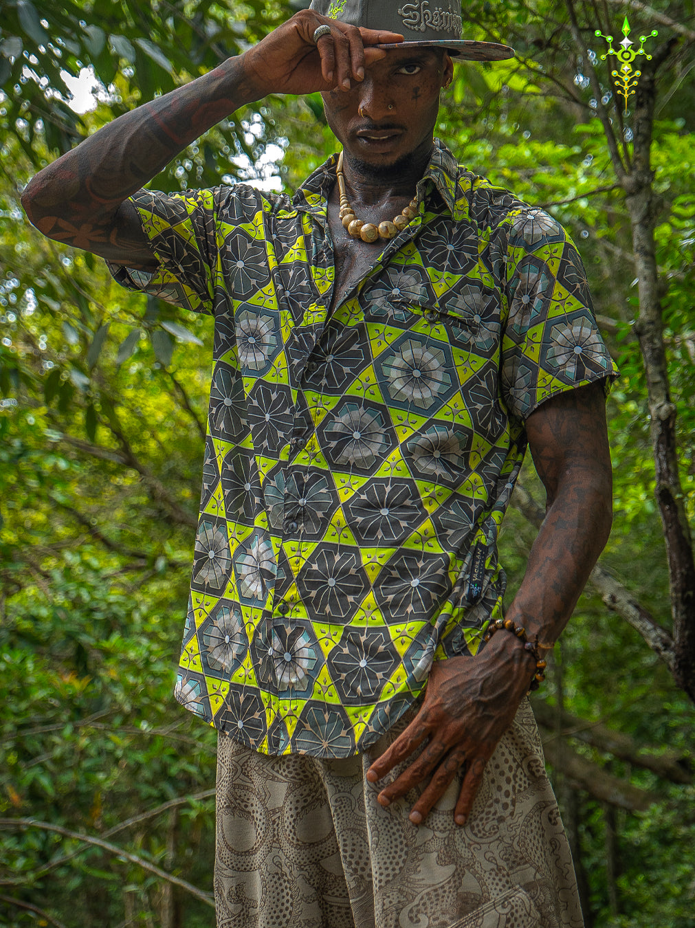Shirt Men Half Sleeves / Bamboo - FLOWAW