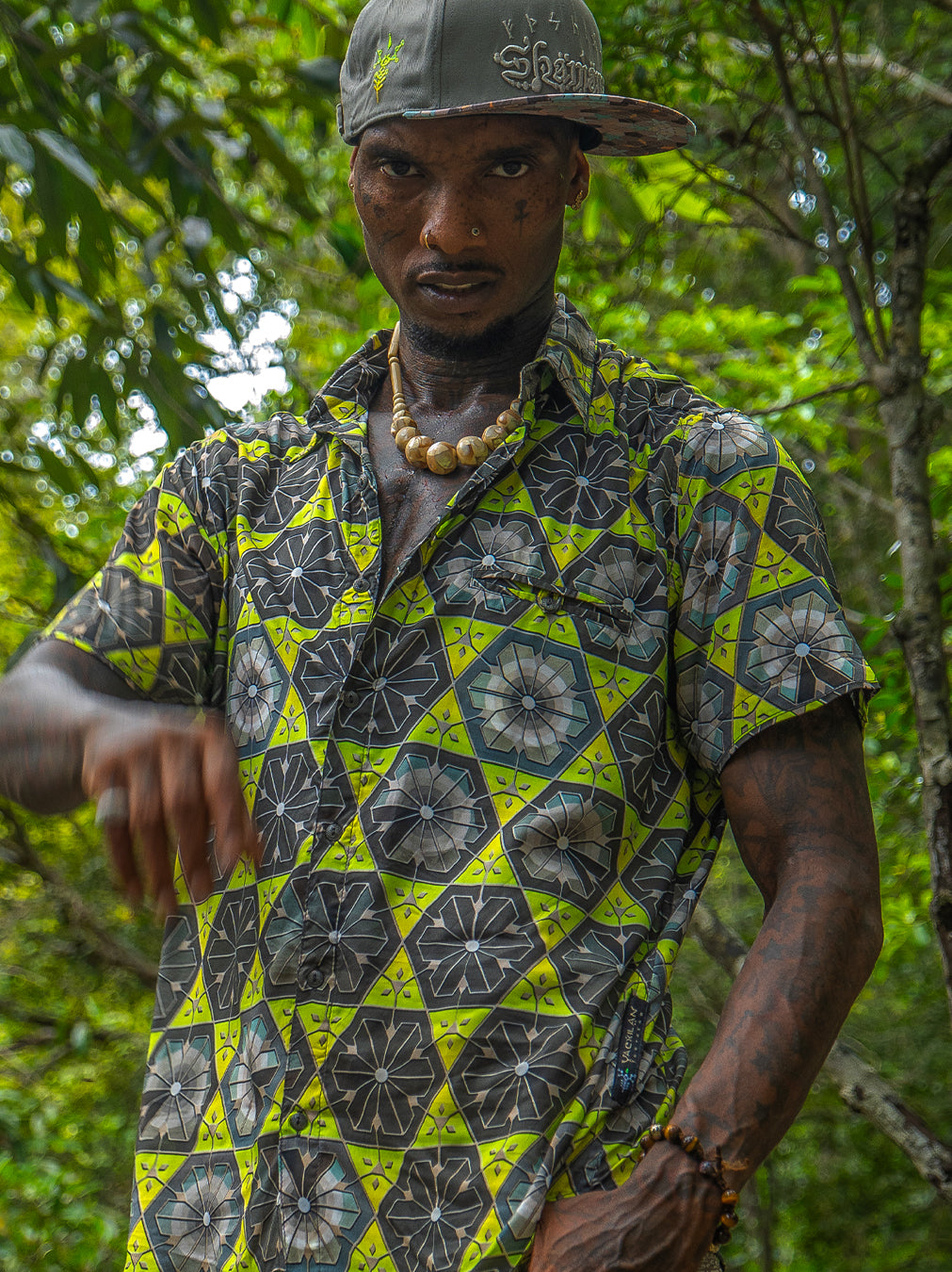 Shirt Men Half Sleeves / Bamboo - FLOWAW