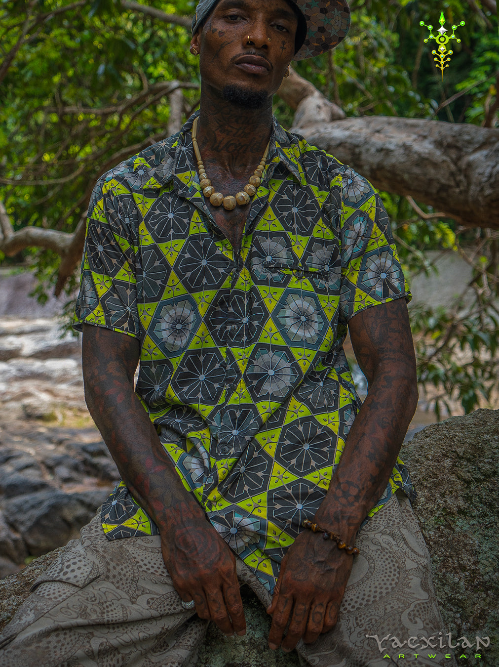 Shirt Men Half Sleeves / Bamboo - FLOWAW