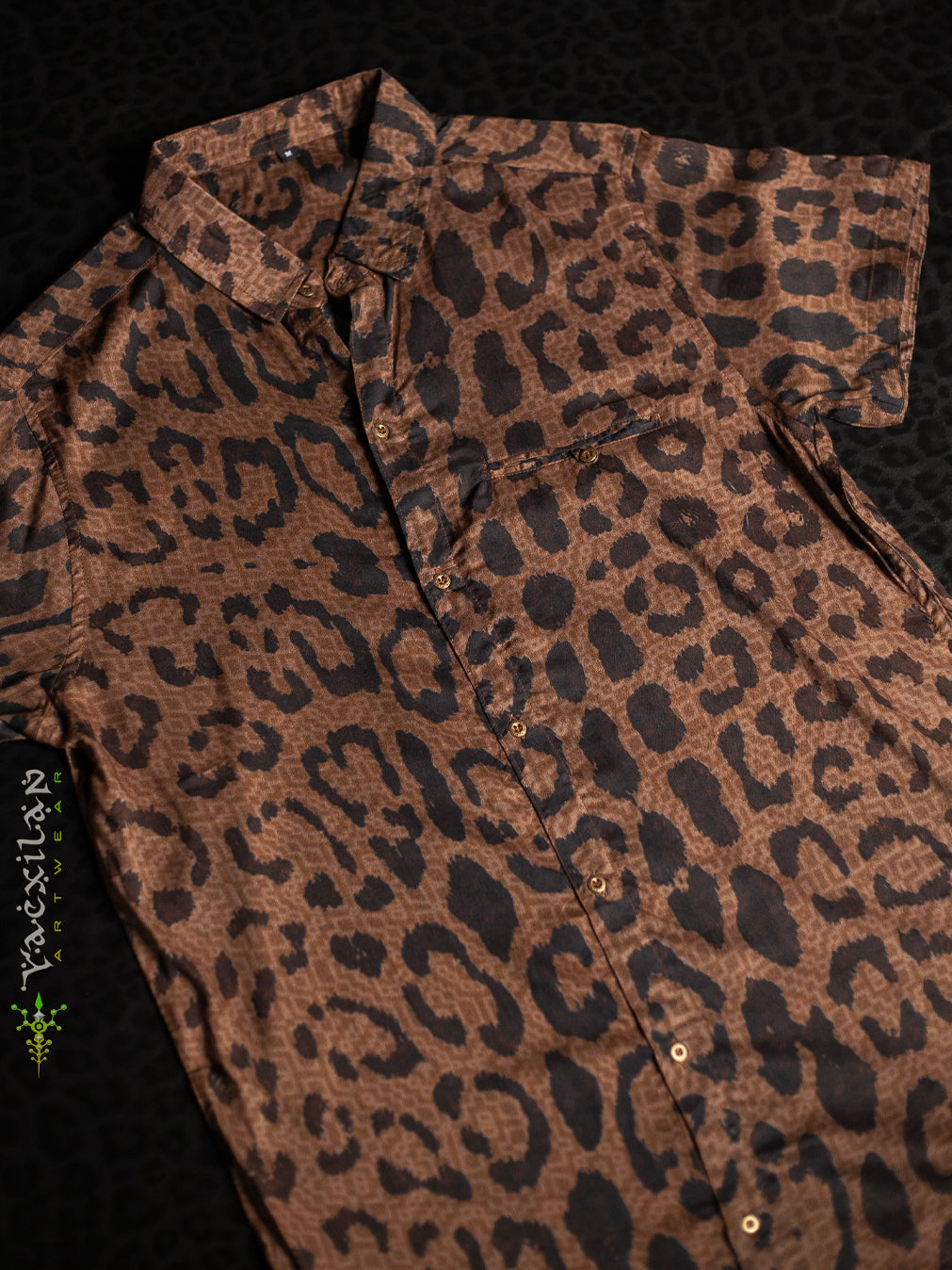Shirt Men Half Sleeves / Bamboo - LEOPARDUS