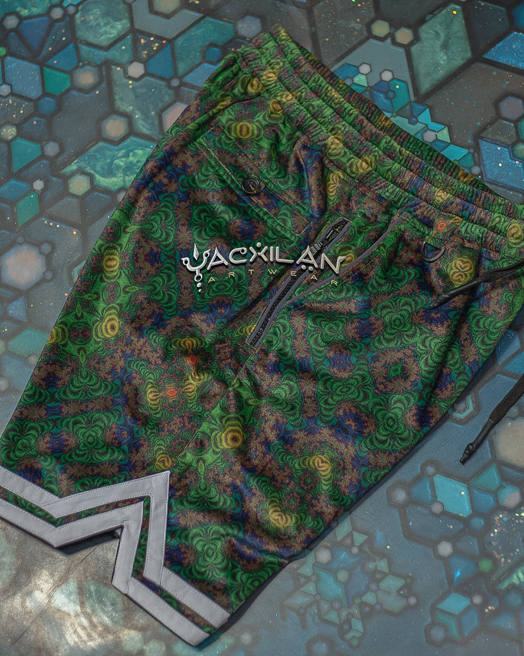 Bossking Shorts White Mountains / Velvet Fawn - ENTLINGS