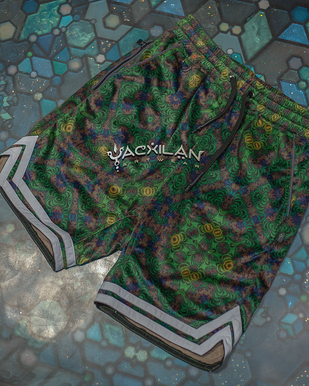 Bossking Shorts White Mountains / Velvet Fawn - ENTLINGS
