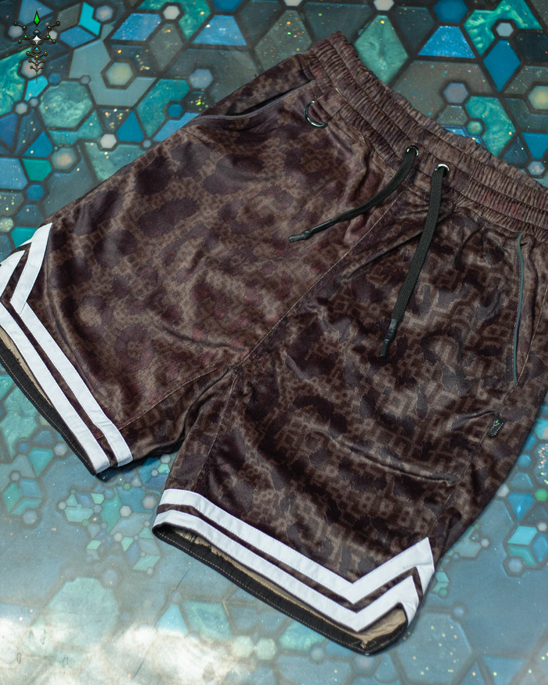 Bossking Shorts White Mountains / Velvet Fawn - LEOPARDUS LAGARTIKA