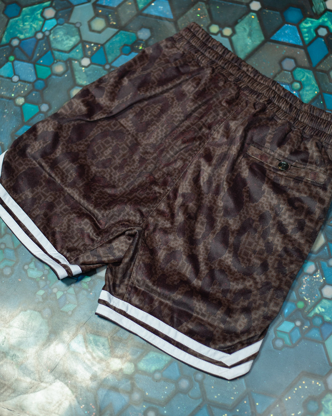 Bossking Shorts White Mountains / Velvet Fawn - LEOPARDUS LAGARTIKA