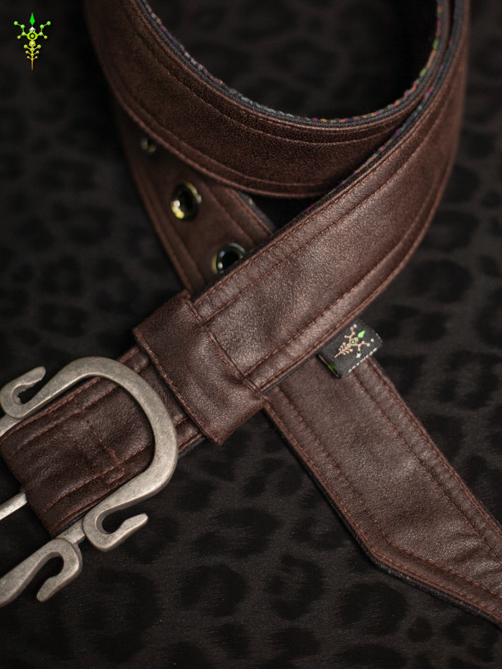 Belt / Fake Leather - BROWN