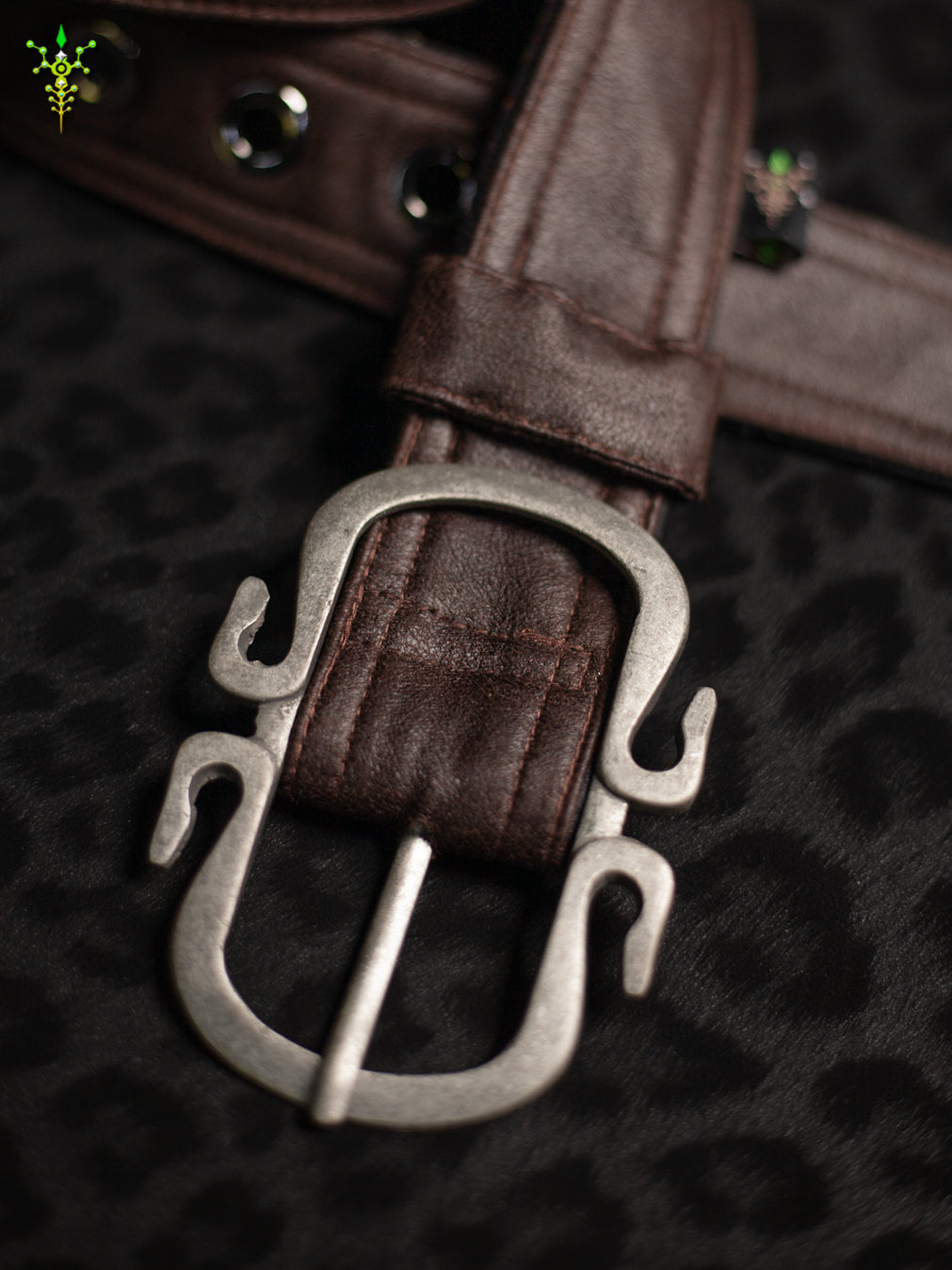 Belt / Fake Leather - BROWN