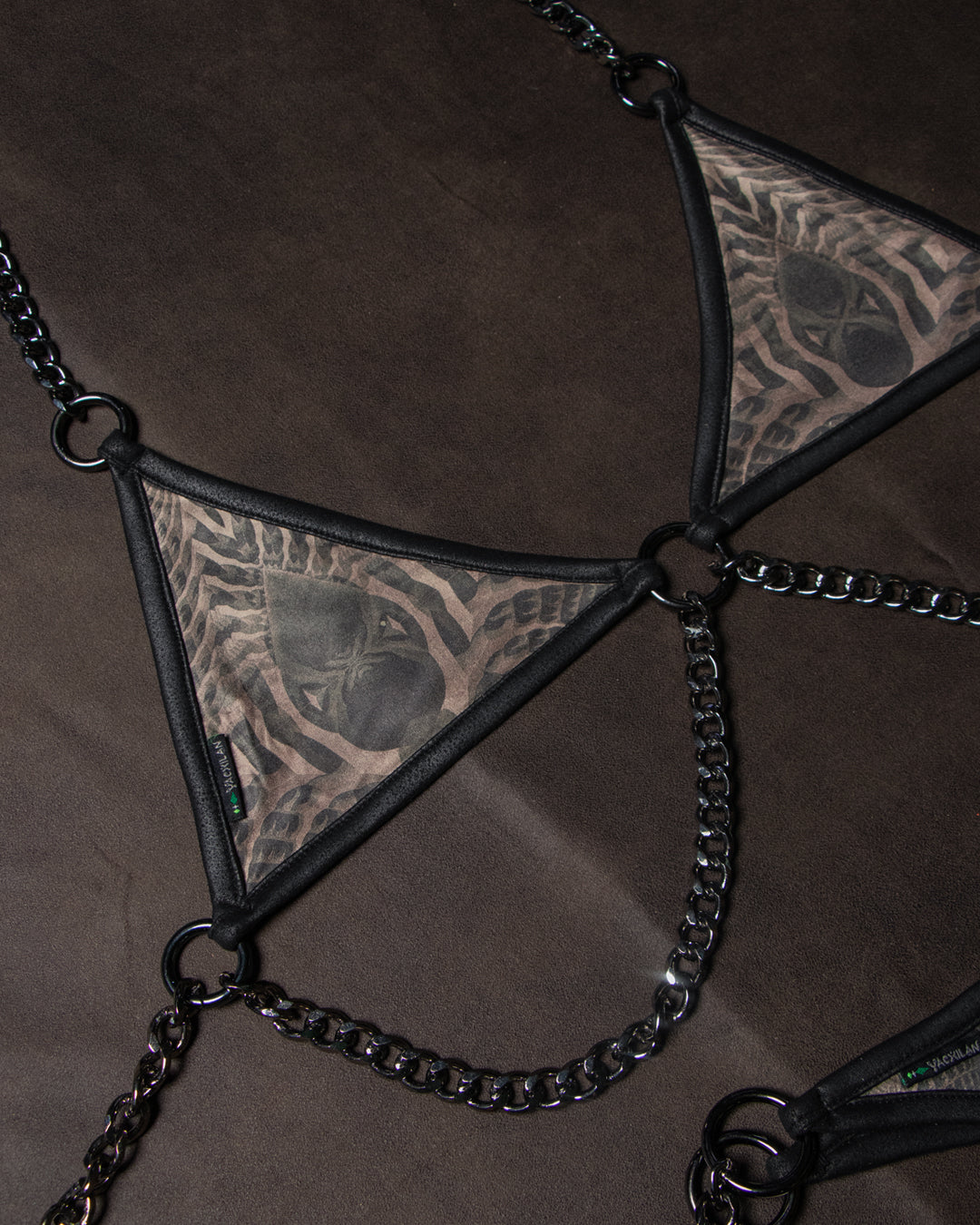 Swimsuit / Bikini Punk Chains - Swede - SANDOKAN