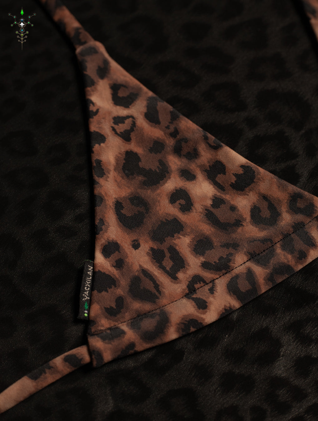 Swimsuit Bikini / Licra - DARK LEOPARD