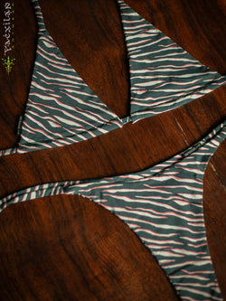 Swimsuit / Bikini Licra - GREY TIGRE