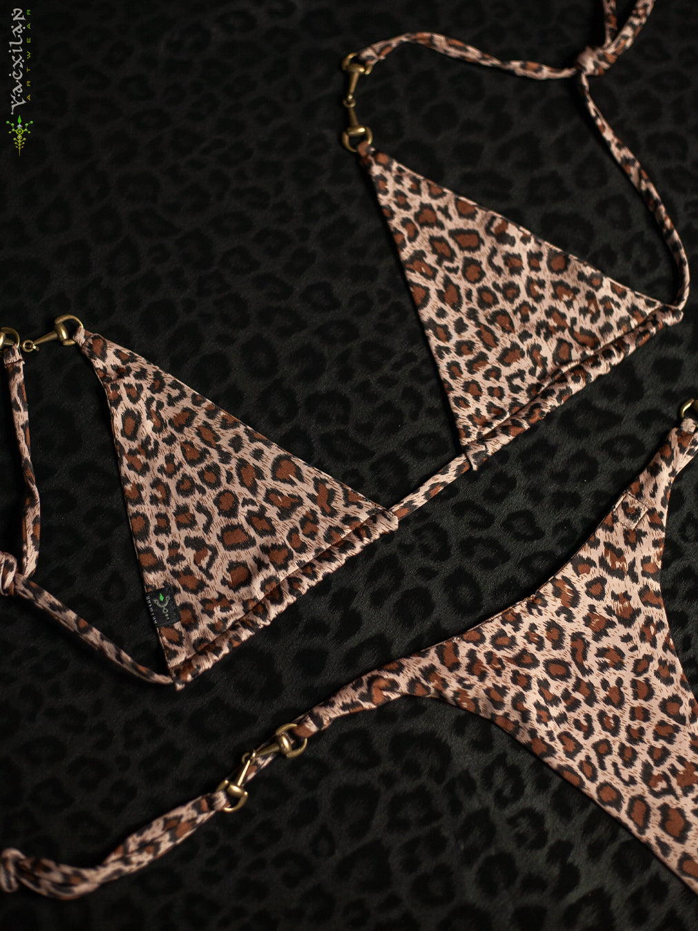 Swimsuit / Bikini Buckles - LEOPARD