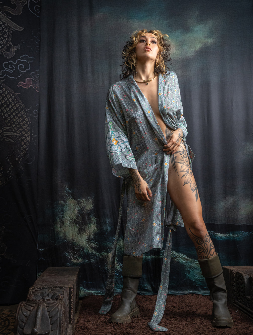 Classic Kimono / Bio Farms Bamboo - HUIRRARIKA