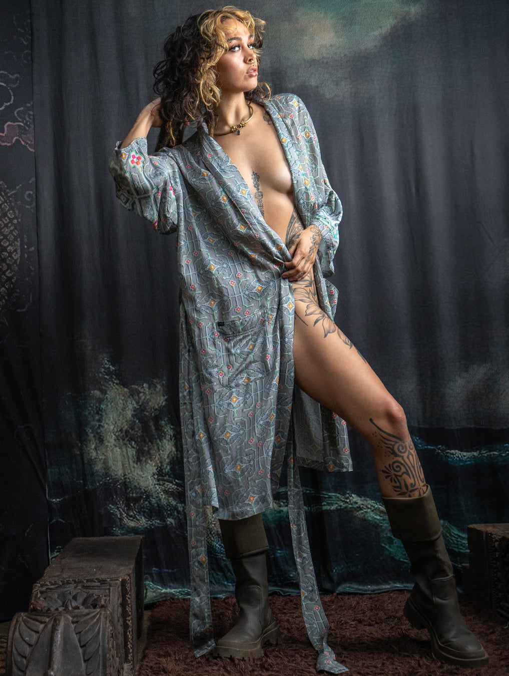Classic Kimono / Bio Farms Bamboo - HUIRRARIKA