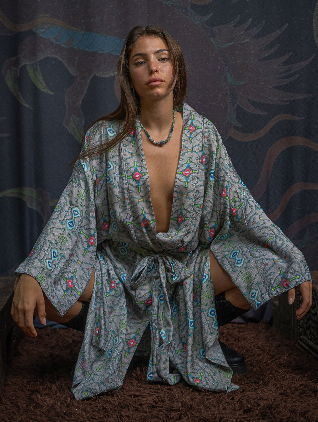 Classic Kimono / Bio Farms Orange - WATAWASKA