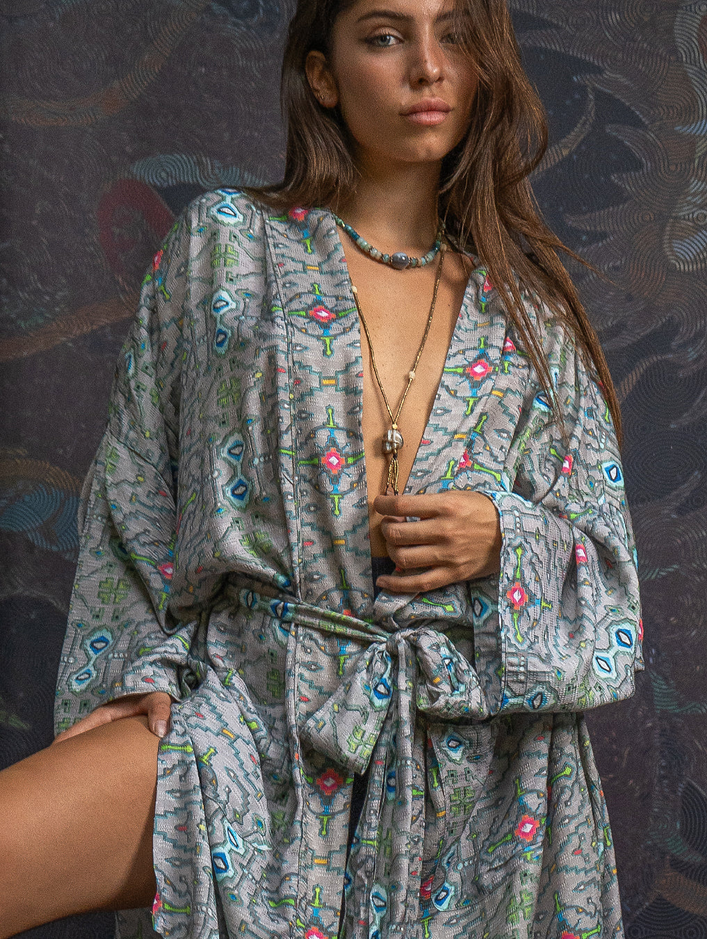 Classic Kimono / Bio Farms Orange - WATAWASKA