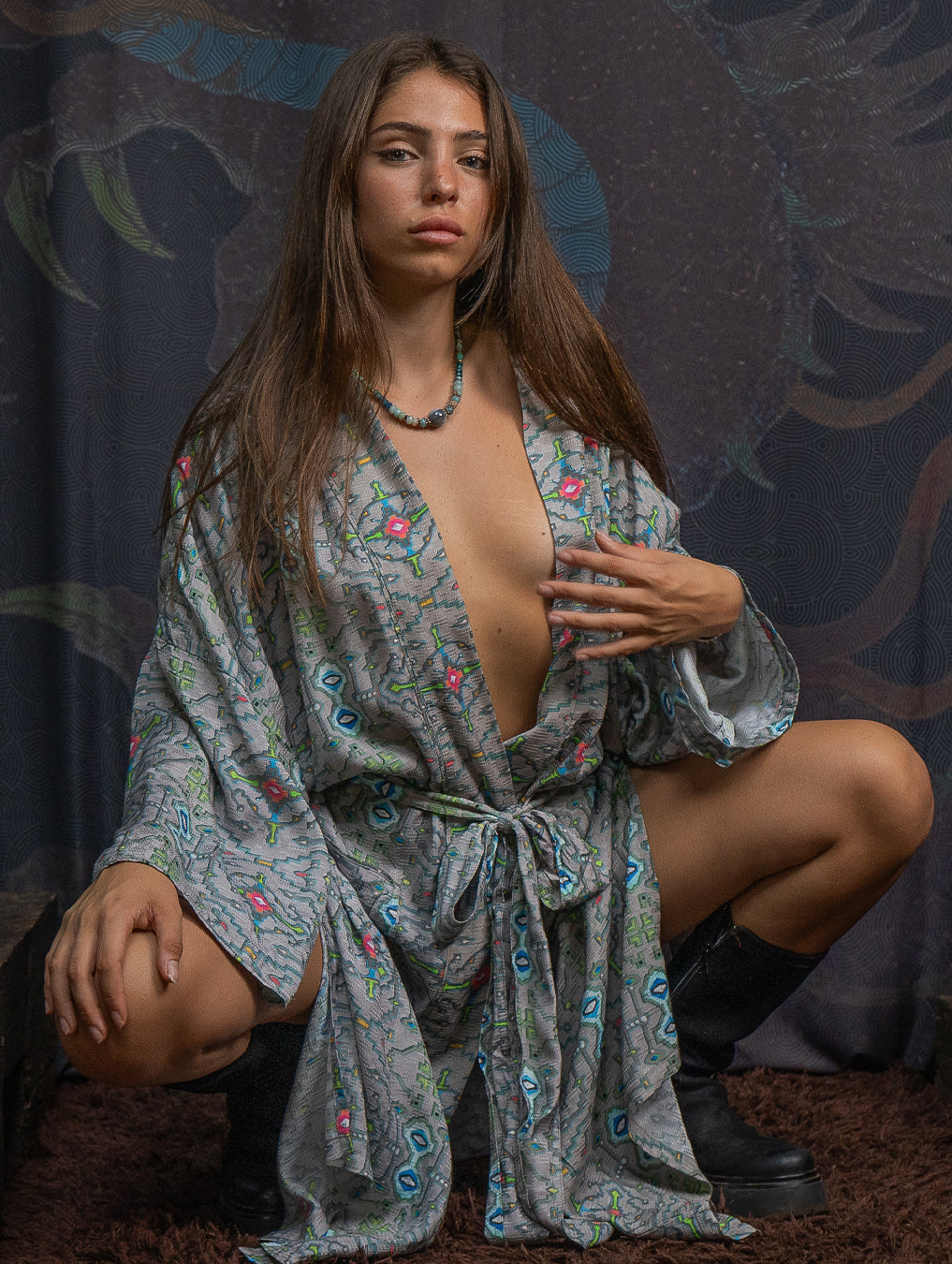 Classic Kimono / Bio Farms Orange - WATAWASKA