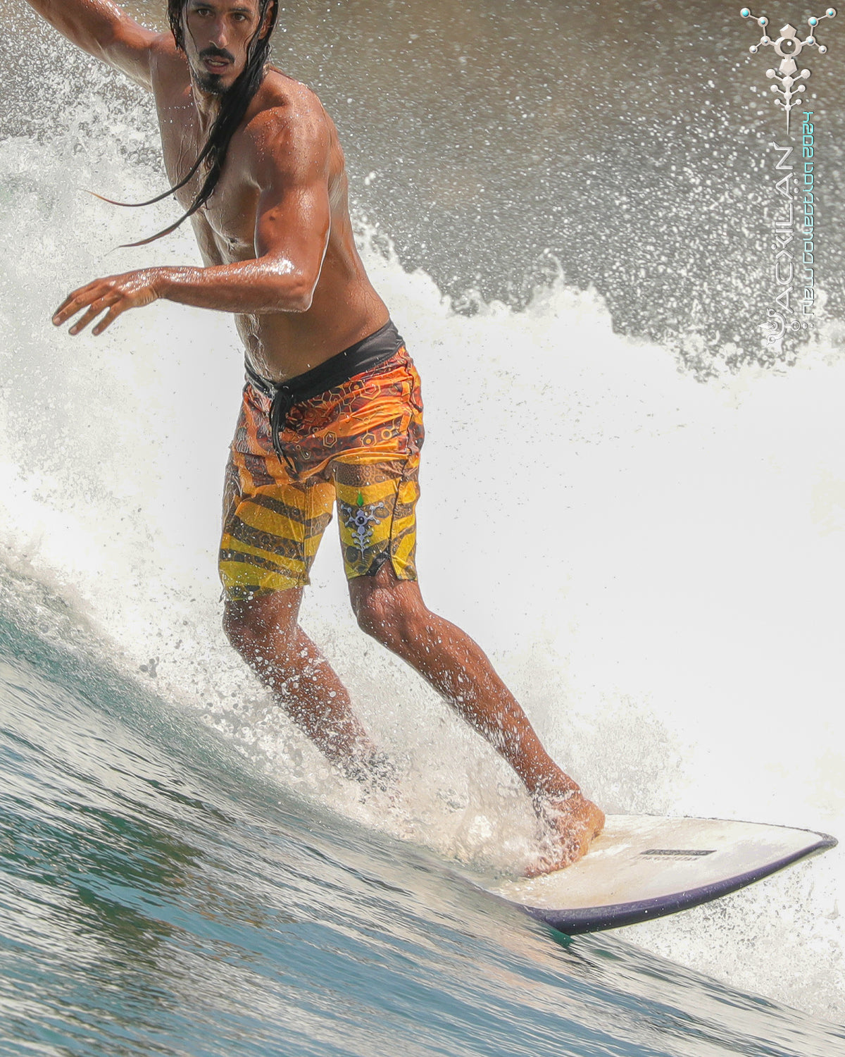 Boardshort Men / Fast Dry - Yellow BUMBLE