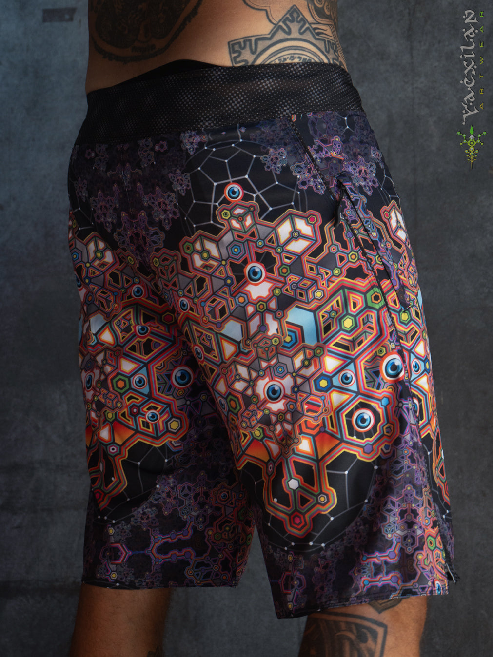 Boardshort Men / Fast Dry - CORAL BLAST